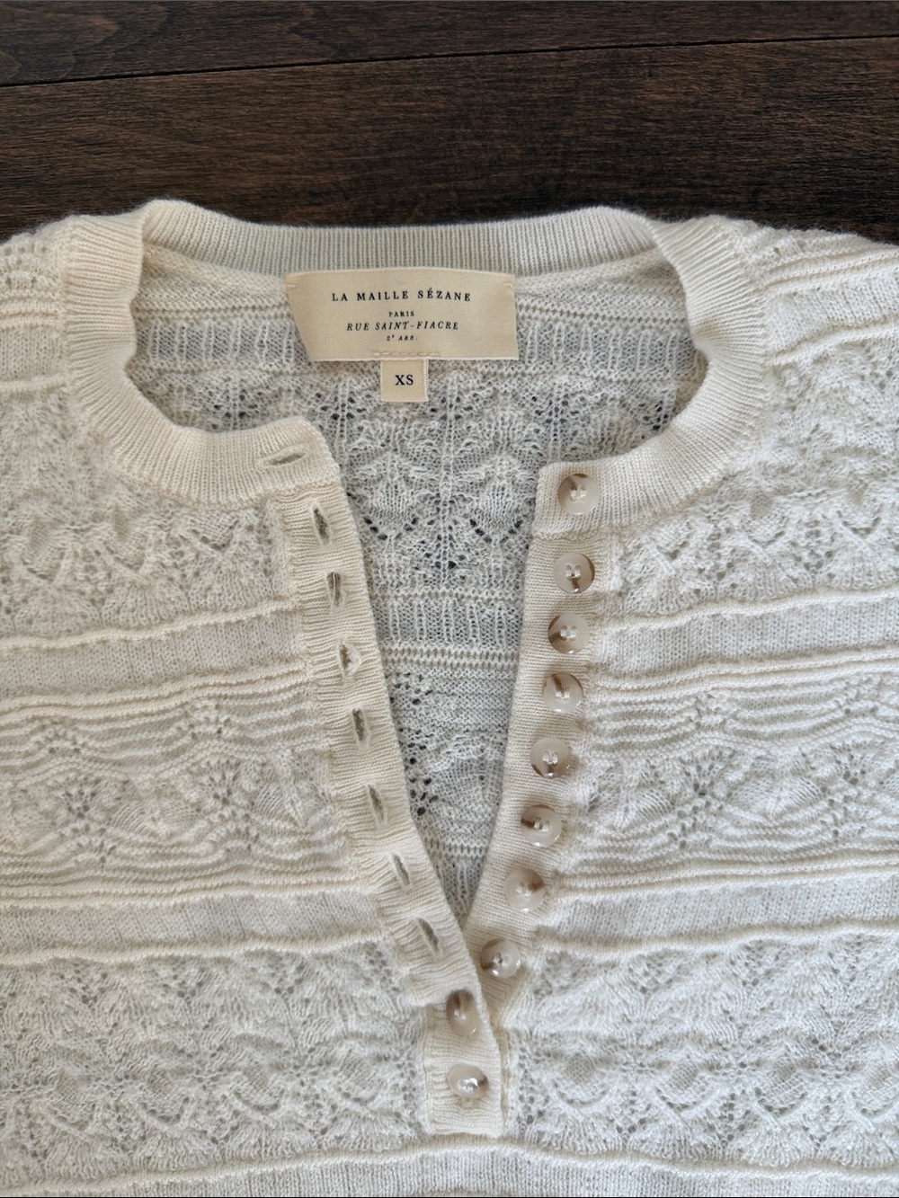 Sezane Lyna Sweater size XS - Picture 4 of 5